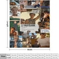 thumbnail image 4 of Blanket Air Conditioning Blanket Super Soft Travel Outdoor Flannel Blanket Fashion Personalized Gift Office Sofa Blanket Merch.70 x80, Style, 4 of 5