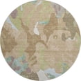 thumbnail image 2 of Addison Rugs Mayfield Premium Machine Washable Transitional Modern Beige Round Rug, 8' x 8', 2 of 6