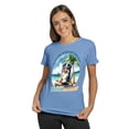 thumbnail image 2 of Miniature American Shepherd Hello Summer Beach Theme with Sunglasses and Tropical Cocktail Shirt T-shirt Unisex Merch MAS Dog Lover Gifts - 00009, 2 of 6