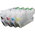 thumbnail image 1 of Cartucho de tinta recargable vacío LC401 XL compatible con impresoras Brother MFC-J1010DW, MFC-J1012DW y MFC-J1170DW., 1 of 1