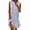 Light Blue 260610#1, variant on YuXingFu Womens Cotton Dresses Casual Mid-Length Crew Neck Plus Size Womens Dress Sleeveless Seersucker Casual Summer Light Blue S