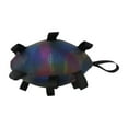 thumbnail image 4 of jinwen Dog Rugby Football Toy Bite Resistant Training Toy for Game Training Chasing Black Reflective, 4 of 9
