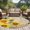 Yellow, variant on Round Area Rug 7 Ft, Vintage Yellow Sunflower Washable Non-Slip Circle Carpet for Living Room/Bedroom, Watercolor Botanical Retro Floral Low-Profile Large Runner Mat Collection Rugs for Indoor