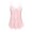 Pink, variant on Xijirk Women V Neck Double Spaghetti Strap Tank Top Eyelet Embroidery Curved Camisole for Daily Casual Wear,Green,XXL