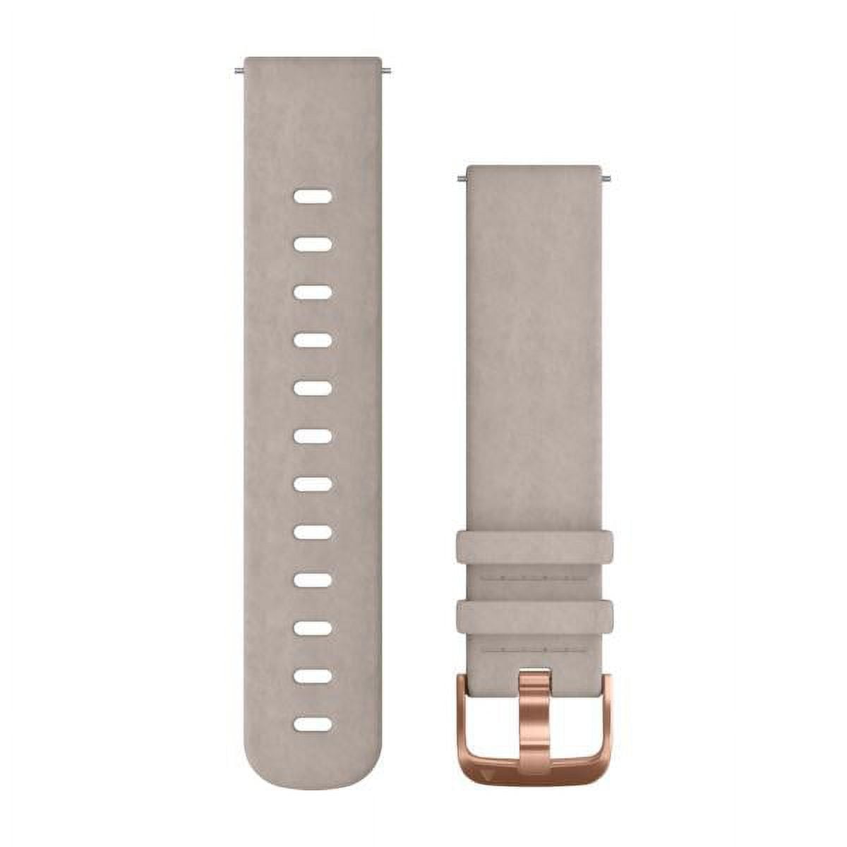 Garmin Quick Release 20mm, Silicone Band - Shadow Gray