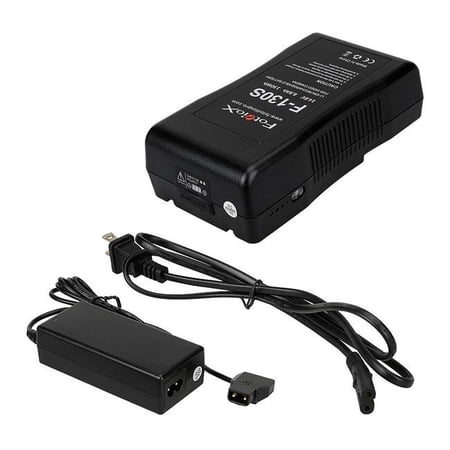 Fotodiox Li-Ion V-Mount Battery & Charger Kit for Pro FlapJack & Factor Series LED Light