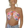 thumbnail image 1 of Txlixc Chaleco de verano femenino, cuello encadenado de lentejuelas Txlixc moda, 1 of 9