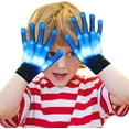 thumbnail image 1 of Niños Niños Guantes de luz LED para dedos Hot Cool Top Toys para niños de 3-12 años Puntas de los dedos Intermitente Cool Popular Party Favor Regalos de cumpleaños de Navidad para niños de 4-12 años Xemadio CJWUS-1192, 1 of 7