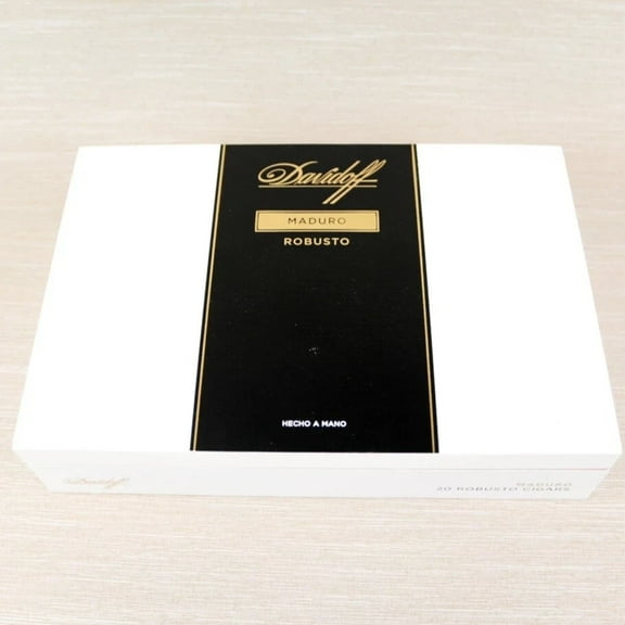 Davidoff Robusto Maduro Empty Wood Cigar Box 8.75" x 6" x 2"