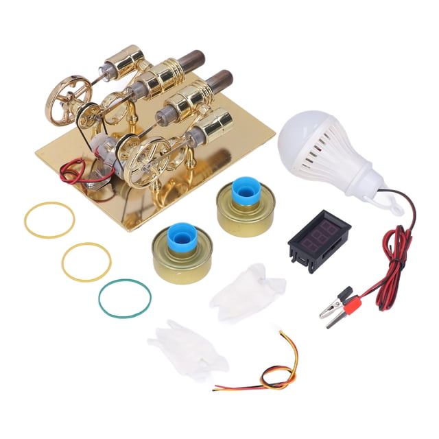 Modèle de Moteur d'Équilibre, Moteur Oscillant Structure Compacte Kit de Moteur Mini Kit de Moteur Oscillant Conçu sur Mesure