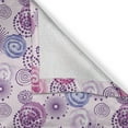 thumbnail image 5 of Ambesonne Purple Grommet Curtain, Watercolor Flower Art, 50" x 96", Blue Pink, 5 of 6