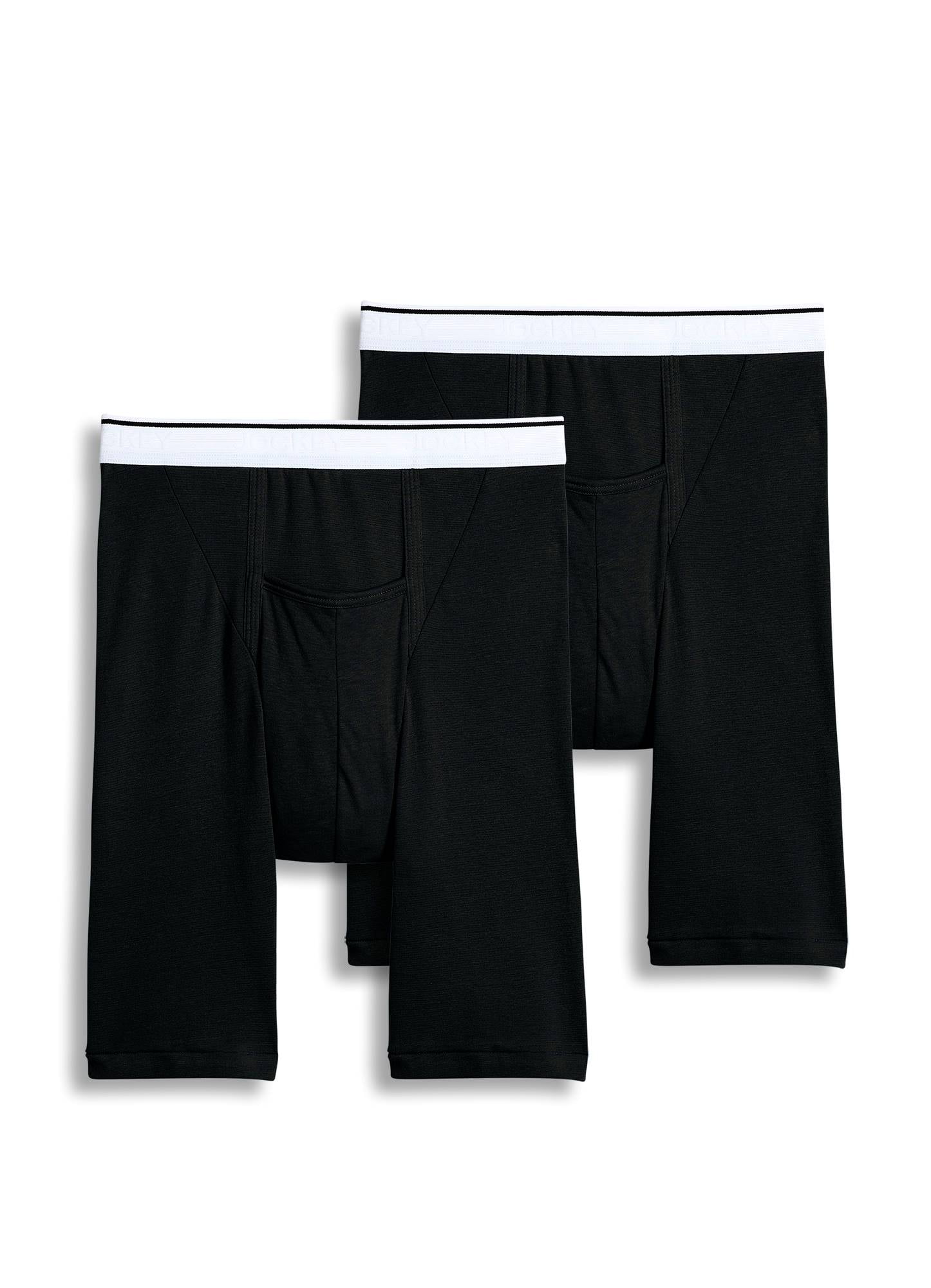 Jockey Mens Pouch Midway Brief 2 Pack Underwear Midway Briefs cotton blends