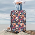 thumbnail image 6 of Picia colorful Skull rose Luggage Protector Cover Thicken Suitcase Protector Cover Fit 18-32 Inch Luggage-Medium, 6 of 9