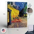 thumbnail image 2 of Van Gogh Wall Art, Cafe Terrace At Night, Van Gogh Canvas Wall Art, Night Cafe Van Gogh, Ready To Hang for Living Room Home Wall Decor 11x14, 2 of 7