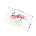 thumbnail image 2 of Raindrops 30Pcs Thank You Cards Paper Material Assorted Colors Lightweight Portable for Small Business Use, 2 of 6
