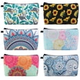 thumbnail image 1 of Bolsa de maquillaje portátil MAGEFY, bolsa de cosméticos de viaje, 6 estilos (paquete de 6), 1 of 9