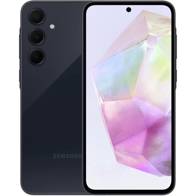 Samsung Galaxy A35 5G 8GB Ram 128GB Asombroso Azul Marino Desbloqueado (Reacondicionado)