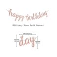 thumbnail image 4 of Juego de DECORACIONES para fiesta de cumpleaños LzGUNGY Oro Rosa, 4 of 5
