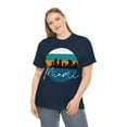 thumbnail image 4 of Miami Skyline Shirt - Unisex Heavy Cotton Tee Shirt, 4 of 7