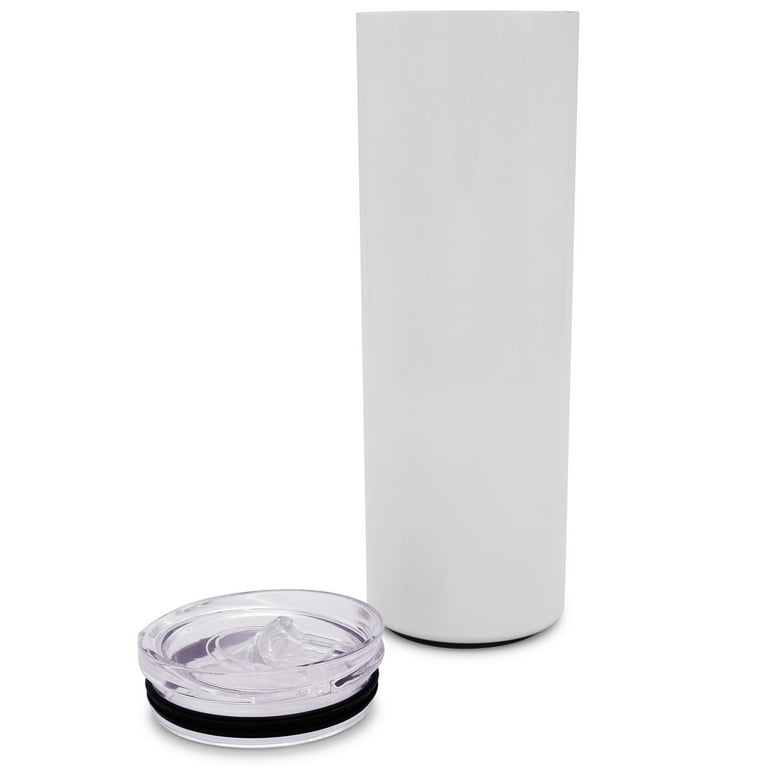 Carton Of 20 Oz White Blank Skinny Stainless Steel Sublimation Hogg  Sublimation Tumblers Ready To Ship From USA Warehouse From Topbriliant2020,  $4.39