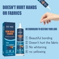 Quick Sew Glue Bonding Fast Dry Adhesive for All Fabric Clothes