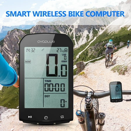 Smart GPS Cycling Computer BT 4.0 ANT+ Bike Wireless Computer Digital Speedometer Backlight IPX6 Accurate Bike