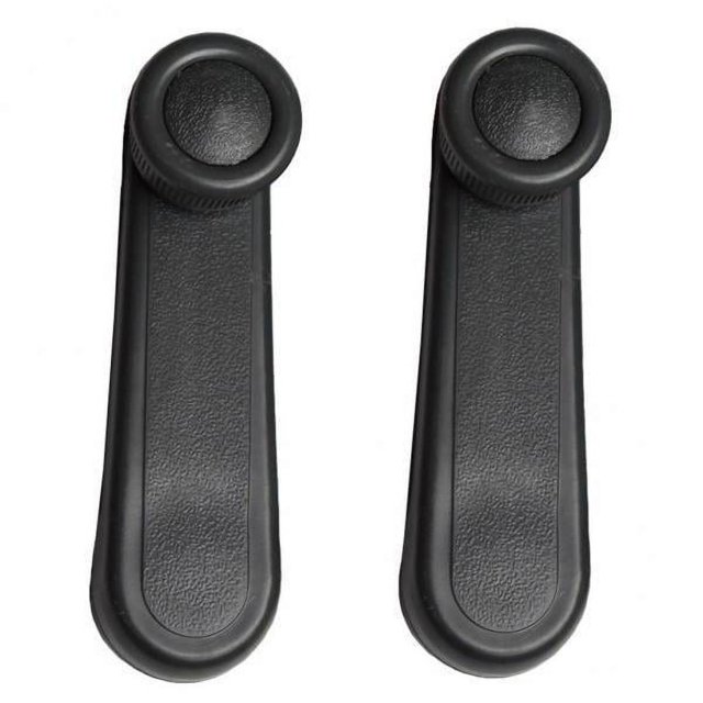 DYNWAVECA 3x2pcs Manual Window Crank Handle Car Window Winder Handle for Wuling 6371 , Black, 2 Pcs