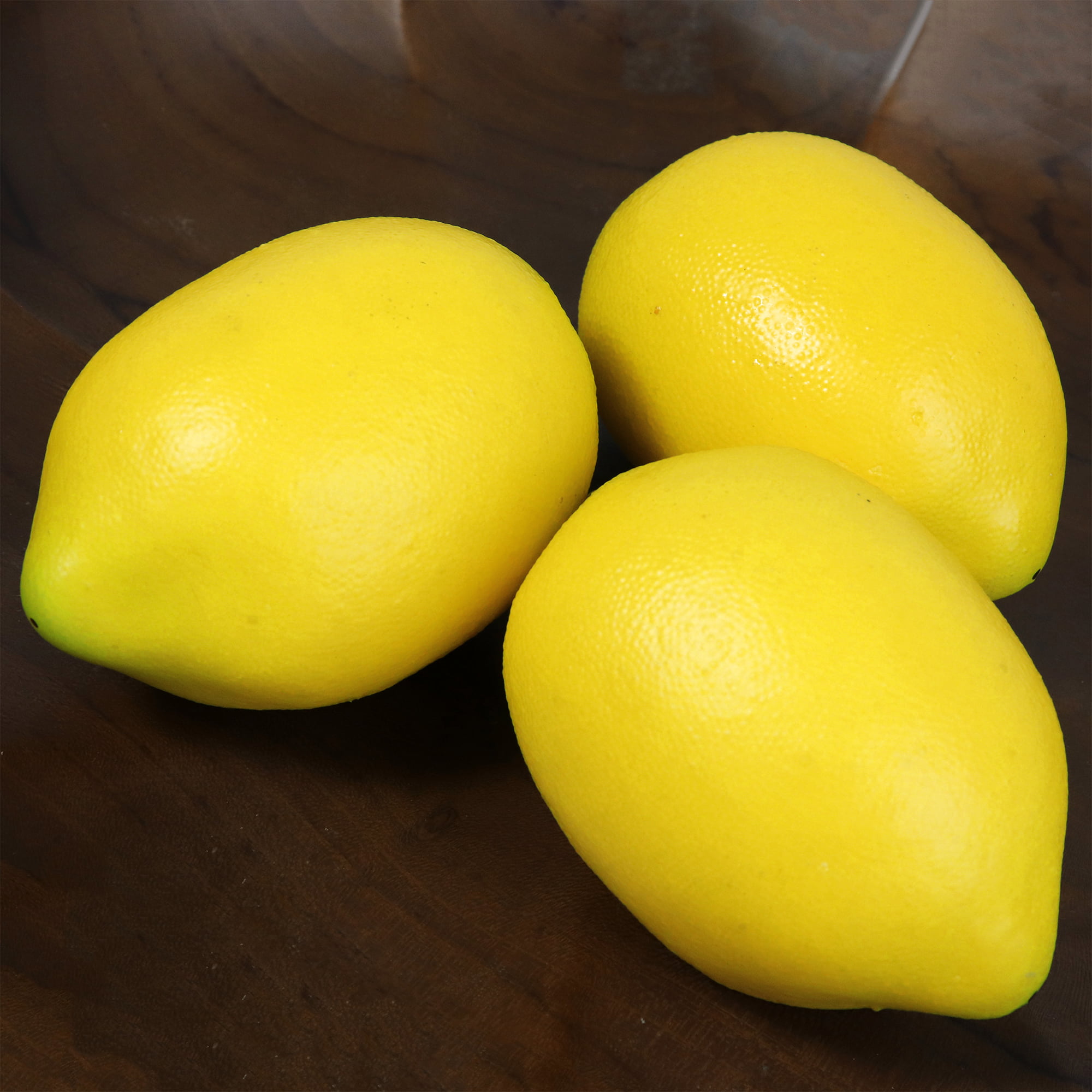 Red/Yellow Apple Lemons Faux Fruit