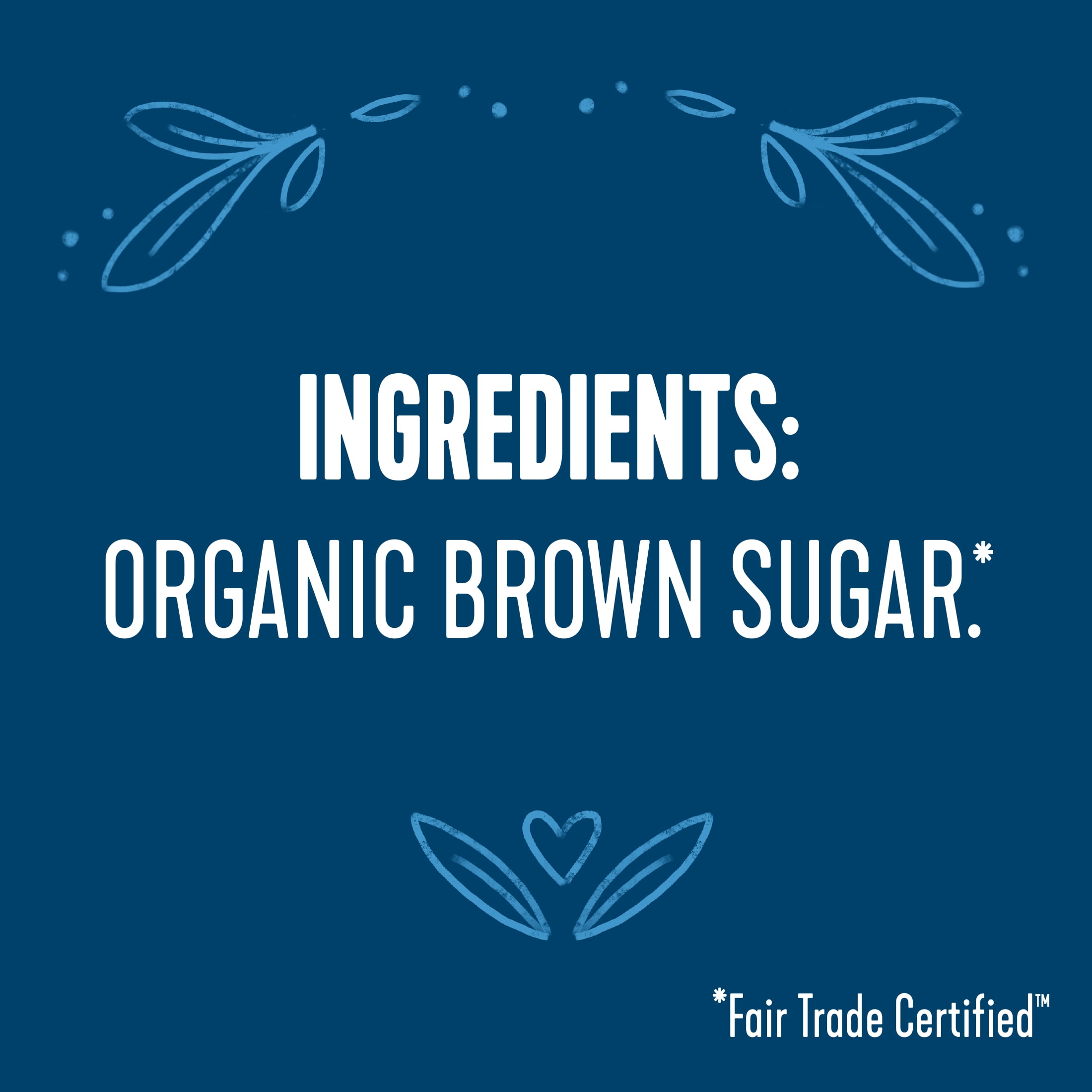 (3 pack) Wholesome Organic Fair Trade Dark Brown Sugar, 20oz Resealable Pouch, Great for Baking & Sweetening