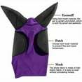 thumbnail image 7 of Vikakiooze Anti-Fly Mesh Equine Mask Comfort Fit Fly Mask Protects Eyes and Ears, 7 of 7