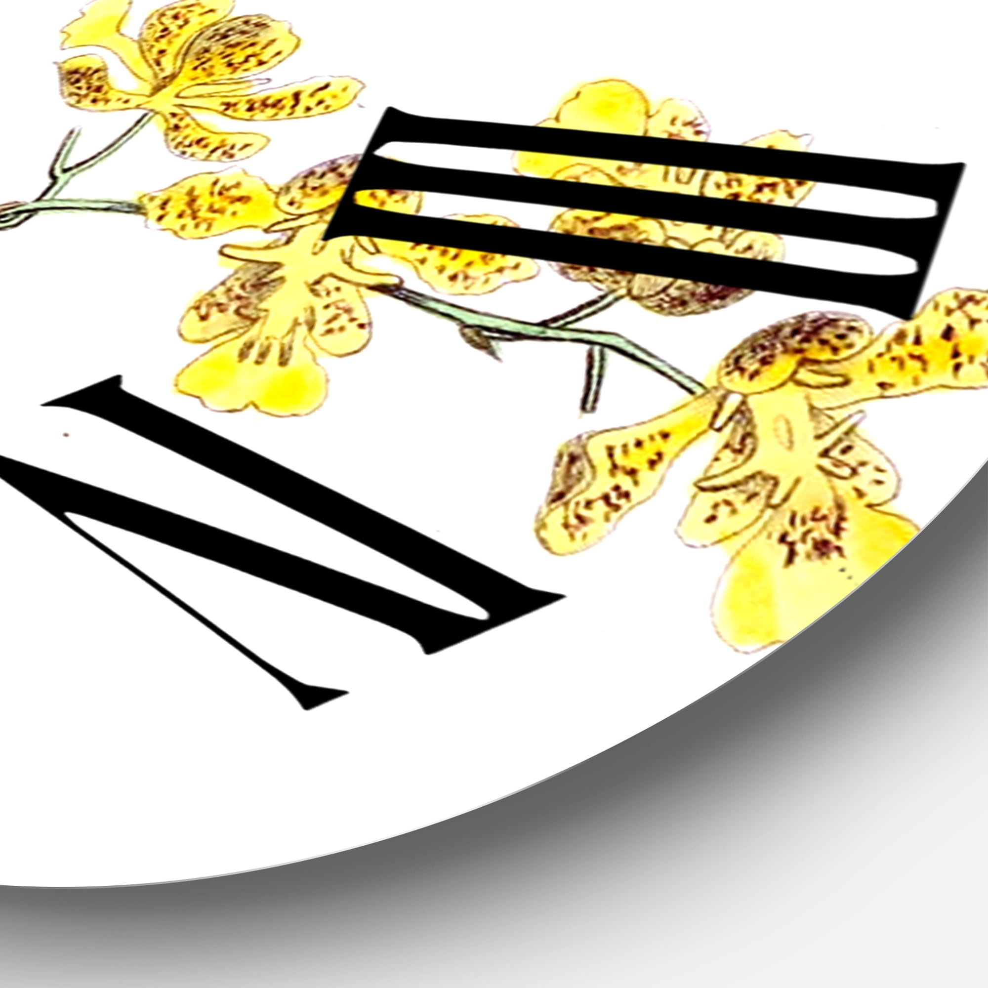 Designart 1 in Quartz Traditional Wall Clock