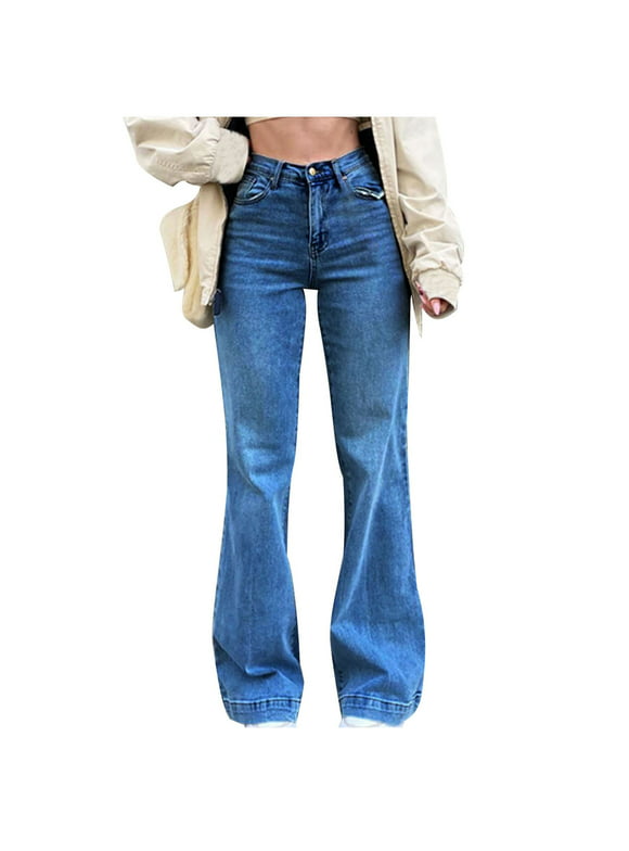 Curvy Fit Bootcut Jeans