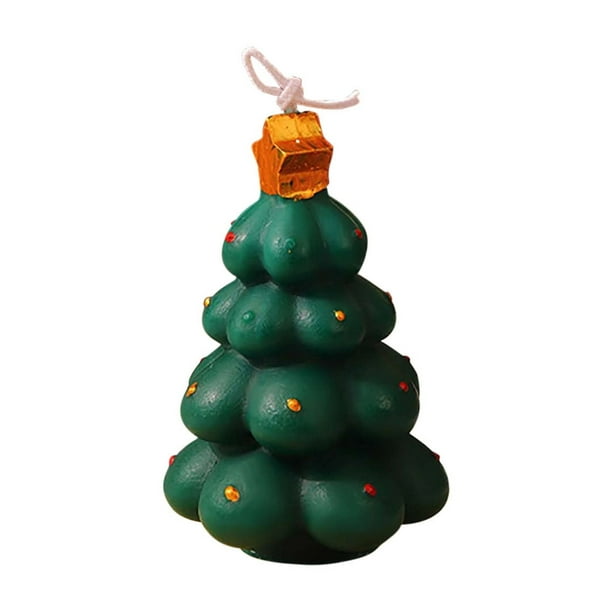 Xihbxyly Ofertas Por Tiempo Limitado Hoy Velas En Forma de Navidad Pintadas y Mano Regalos de Navidad Recuerdos Decoraciones para El Hogar
