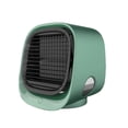 thumbnail image 2 of Air Cooler Fan Mini Desktop Air Conditioner With Night Light USB Water Cooling Fan Humidifier Purifier Multifunction Fan, 2 of 9