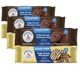 thumbnail image 2 of (3 pack) Voortman Sugar Free Fudge Cookies by Voortman | Fudge Stripe Shortbread and Fudge Brownie Chocolate Chip | 6 Total, 2 of 7