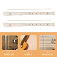 thumbnail image 3 of LOLIPPYY Enregistreur Soprano pour Adolescents 6 Ensembles Beige ABS Flûte Style Allemand Instrument de Musique, 3 of 8