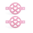 thumbnail image 2 of Danhjin Heart Shaped Pancake Maker 2PC Nonstick Pancake Maker Mould Omelette Tool Home Kitchen Resin Molds, 2 of 4