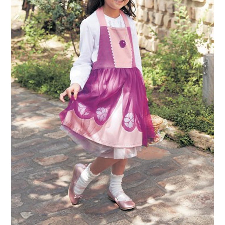 princess dress up aprons Wibacker 1-4t Princess Dress Up Aprons Dress for Toddler Girls, Kids Waterproof Mess Play Clothes, Halloween Costume, Girl's, Size: 2-3T, Red