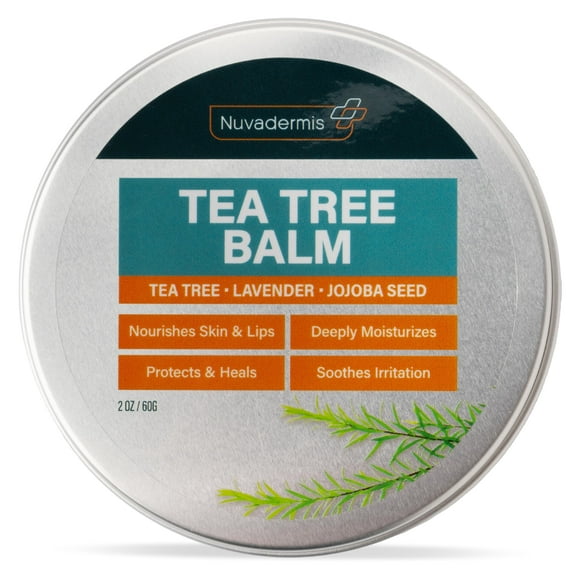 Bálsamo para Pies NUVADERMIS con Aceite de Árbol de Té para Pies Secos y Agrietados 60 ml