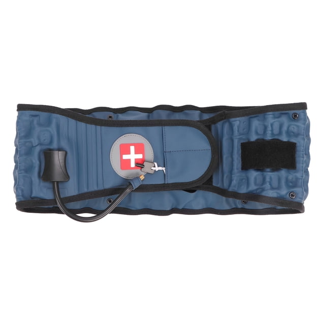Decompression Back Belt, Inflatable Improve Pain Lumbar Decompression Belt With Inflator For Degenerative Discs For Walking Khaki,Blue,Black