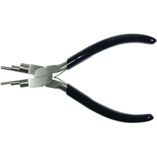 EuroTool PLR-748.00 Wire Looping Pliers with Concave Lower Jaw
