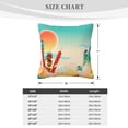 thumbnail image 4 of ZICANCN Ancient Delicious Cuisine Throw Pillow Covers, Bed Couch Sofa Knit Decorative Pillow Covers for Living Room Farmhouse, 18"x18", 4 of 8