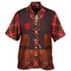 thumbnail image 4 of Camisas con estampado de vaquero retro, ropa informal con patrón de mezclilla 3D para hombre, camisa hawaiana de manga corta para playa, ropa informal para exteriores para hombre, 4 of 5