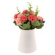 thumbnail image 4 of Bunch Artificial Hydrangea Silk Flowers Wedding Decor White Boda Rosa oscuro perfecl Flores de seda artificiales, 4 of 8