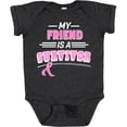 thumbnail image 3 of Inktastic My Friend is a Survivor Breast Cancer Awareness Boys or Girls Baby Bodysuit, 3 of 5