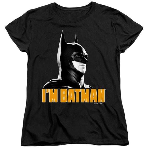 The Flash Movie Batman Portait I'm Batman Women's T Shirt