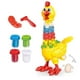 thumbnail image 2 of Juguete de pollo de arcilla para apretar (3 modos), poniendo huevos, descomprimir pollo, juguete de plástico para niños y adultos, 2 of 5