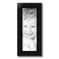 thumbnail image 2 of ArtToFrames 6" x 17" Satin Black Reverse Step Picture Frame, 6x17 inch Black Wood Poster Frame (WOM-1419), 2 of 7