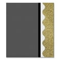 thumbnail image 2 of Sparkle and Shine Gold Glitter Scalloped Bulletin Board Borders (Other), 2 of 4