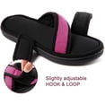 thumbnail image 4 of Women's Adjustable wrap Cross Band Slide Slippers, 4 of 6